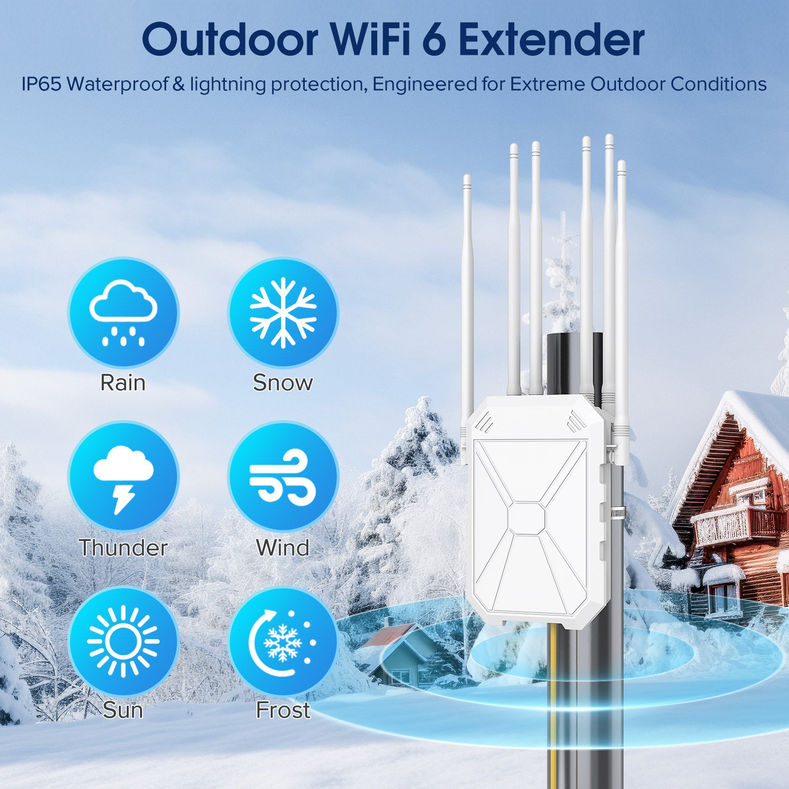 AX3000 WiFi 6 Extender