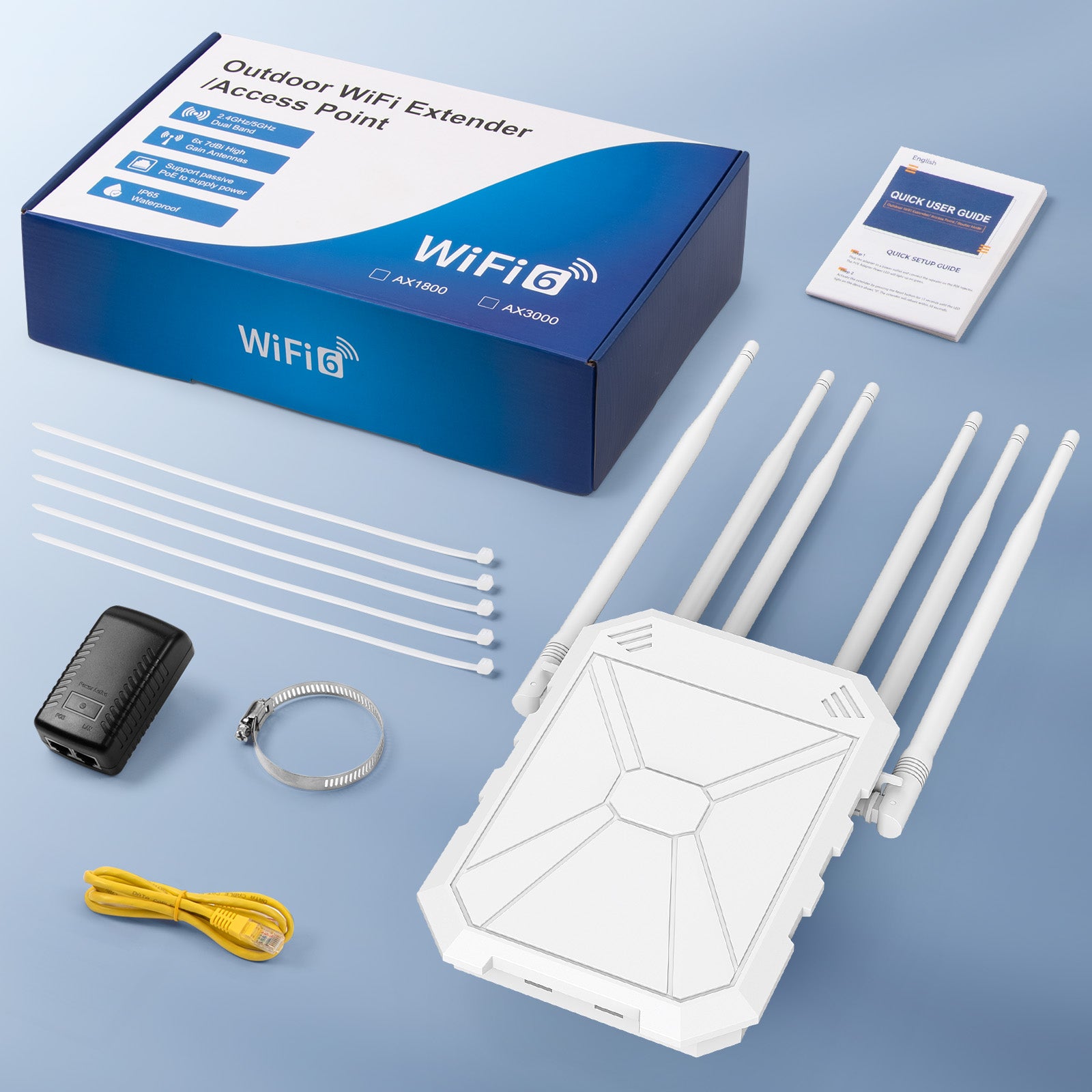 AX3000 WiFi 6 Extender