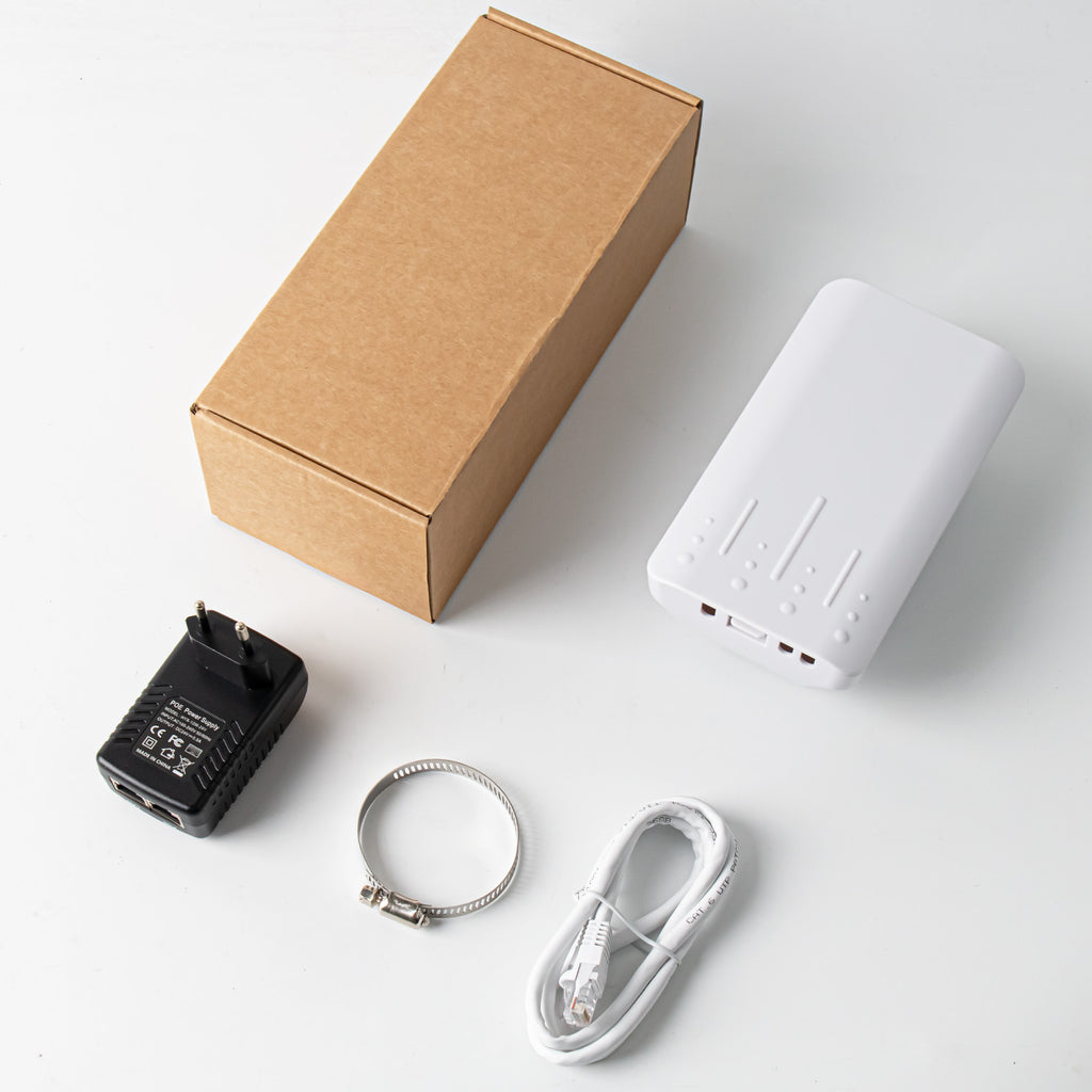 CPE300S Outdoor WiFi Repeater| 300Mbps WiFi Bridge IP65 Waterproof | 200m+ Range Extender | AP Mode